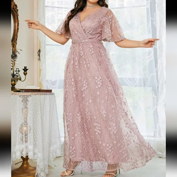 green emerald velvet dress SHEIN Autumn Floral Women Dresses Multicolor Elegant Long Sleeve High   variants2